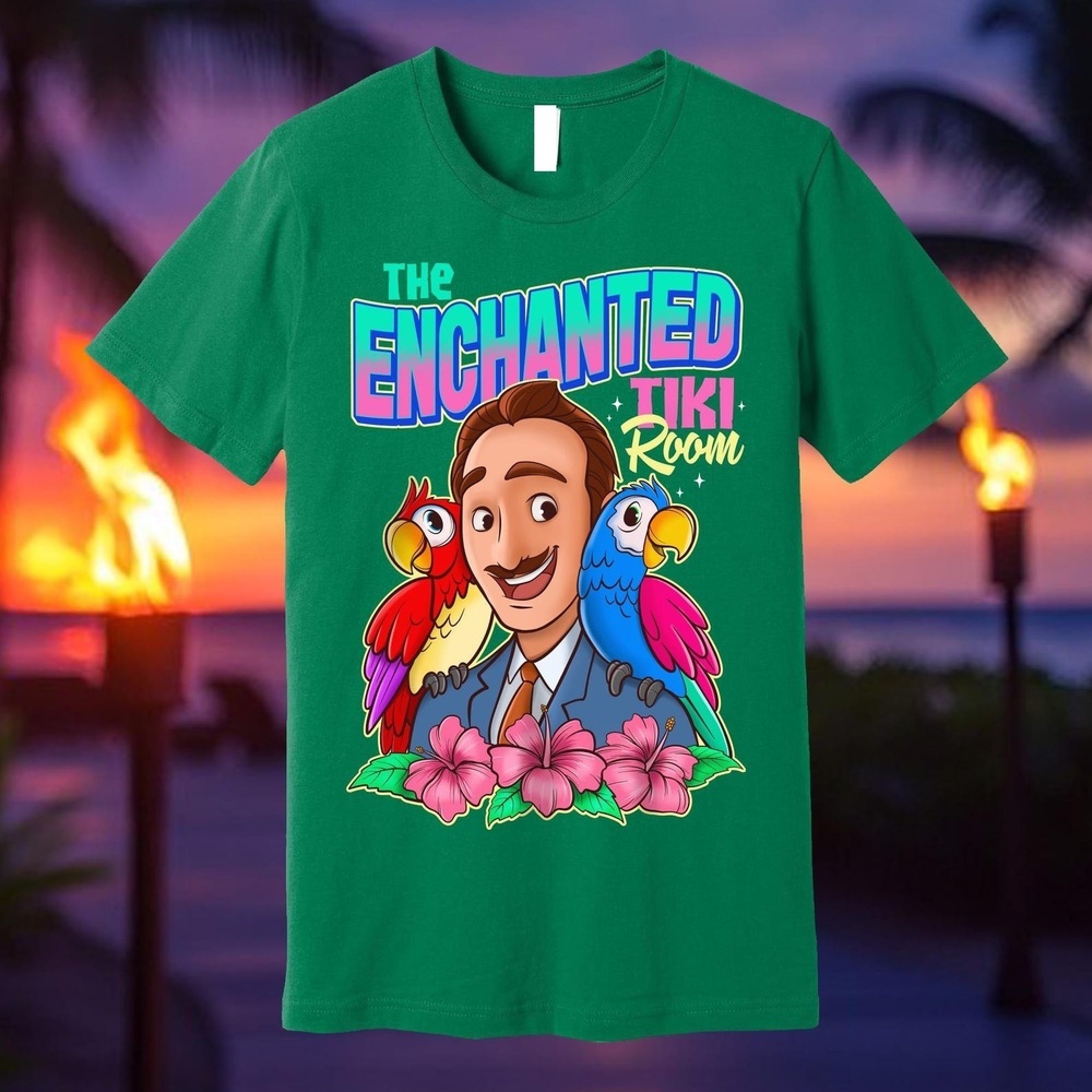 Enchanted Tiki Room T-Shirt, Dsney Theme Park Top, Vacation Tee
